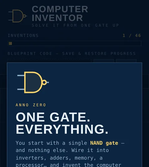Computer Inventor in use